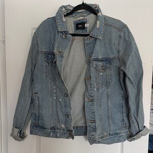 BDG Light Blue Distressed Denim Jacket